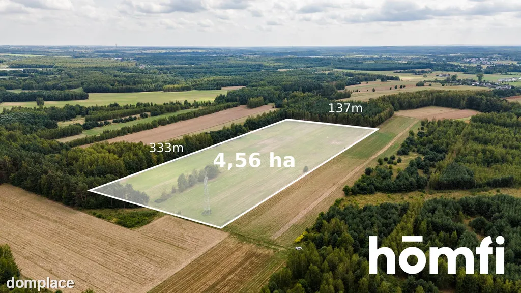 Działka bogata w piach, niedaleko Szydłowca.
