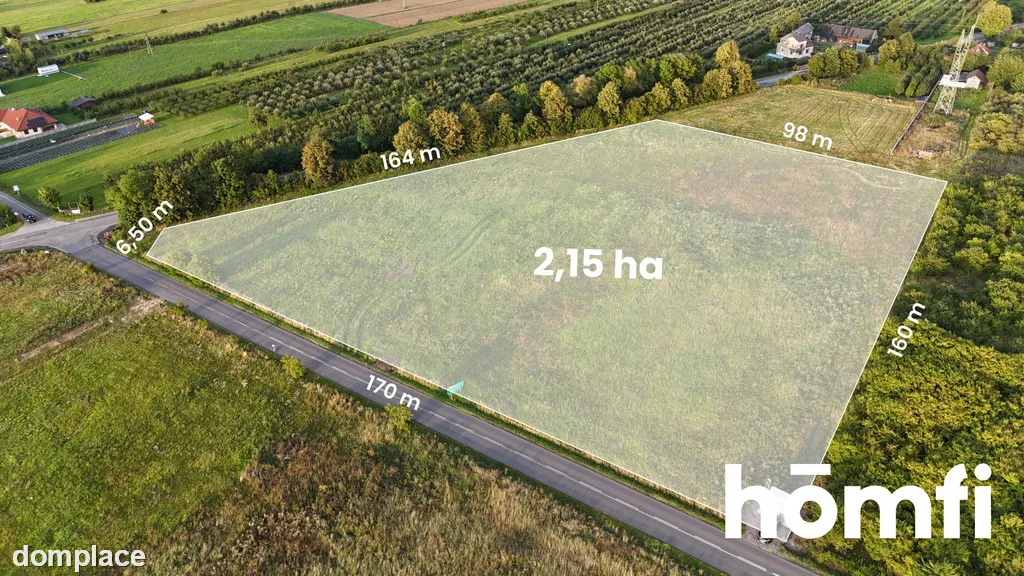 Działka inwestycyjna blisko Częstochowy 2,15 ha