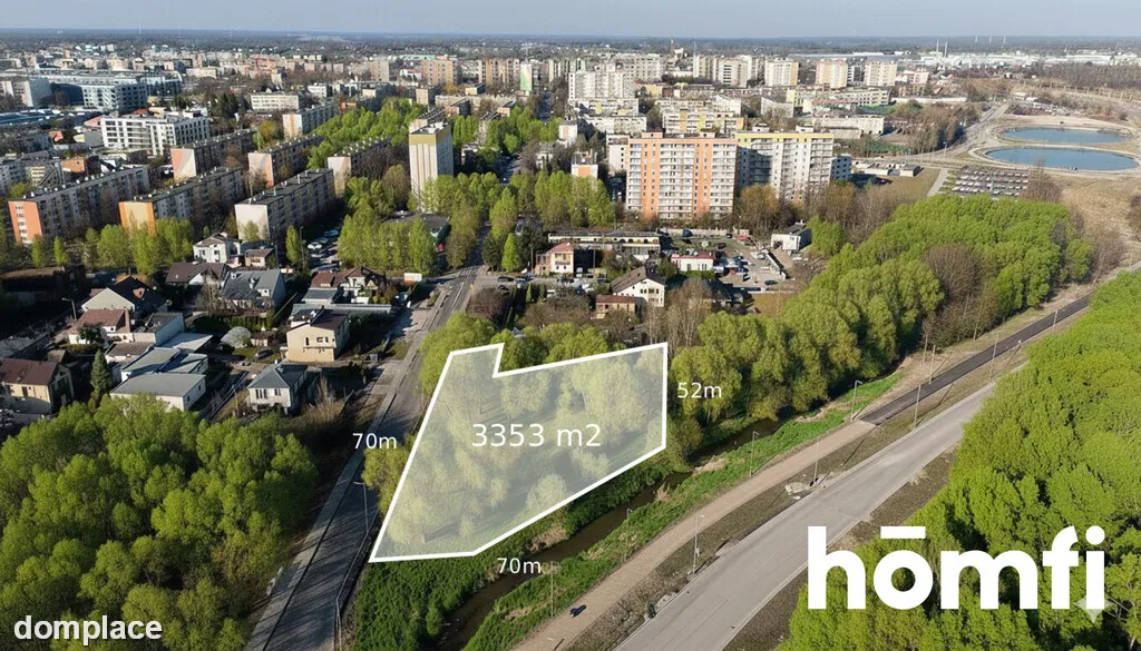 Działka w centrum Radomia w procesie wydawania WZ