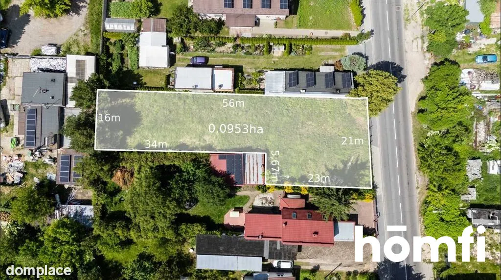 Działka 952 m² z MPZP „SP”  idealna pod inwestycję