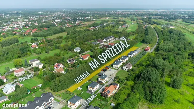 Działka 25 ar - ul. Borowa os. Staromieście