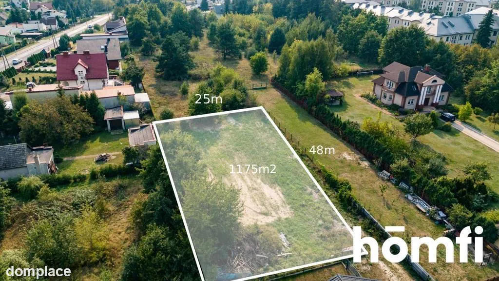 Działka 1175m2 z fundamentami na dom 325 m2