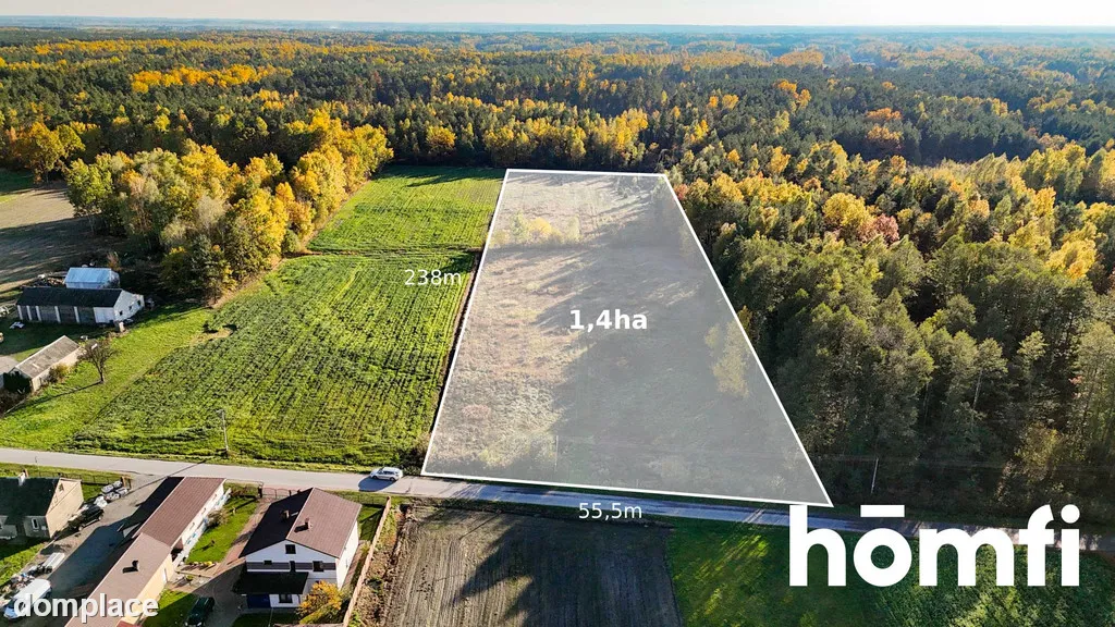 Działka w części budowlana - w cichym zakątku