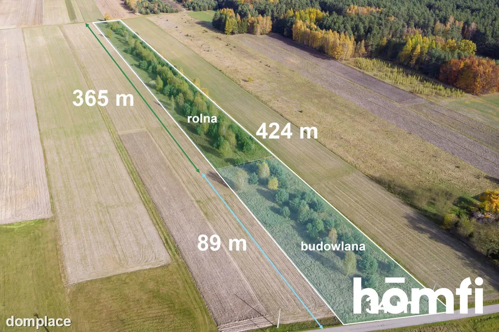 Działka z warunkami zabudowy, 20 km od Kielc