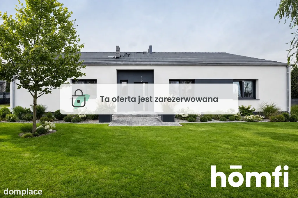 Parterowy dom w zabudowie bliźniaczej