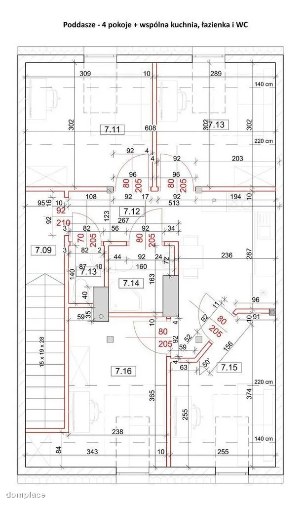 Gotowiec inwestycyjny-3 studia +4 pok. poddasze — zdjęcie 19