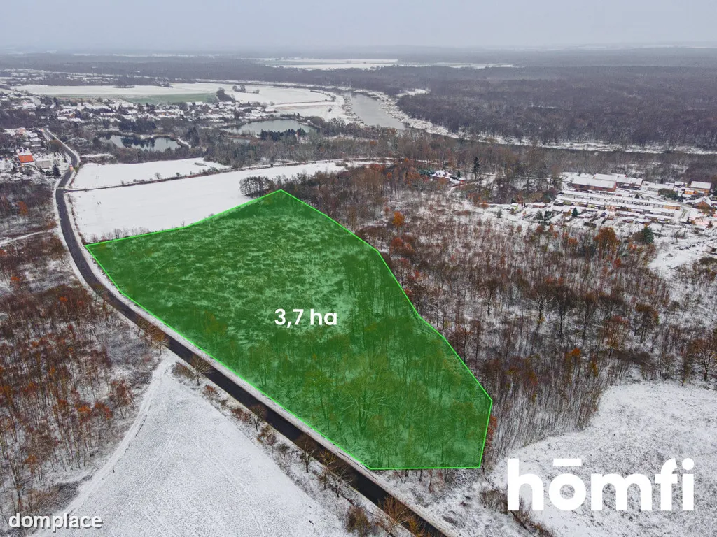 Grunt 3,7 ha | zabudowa jednorodzinna | MPZP