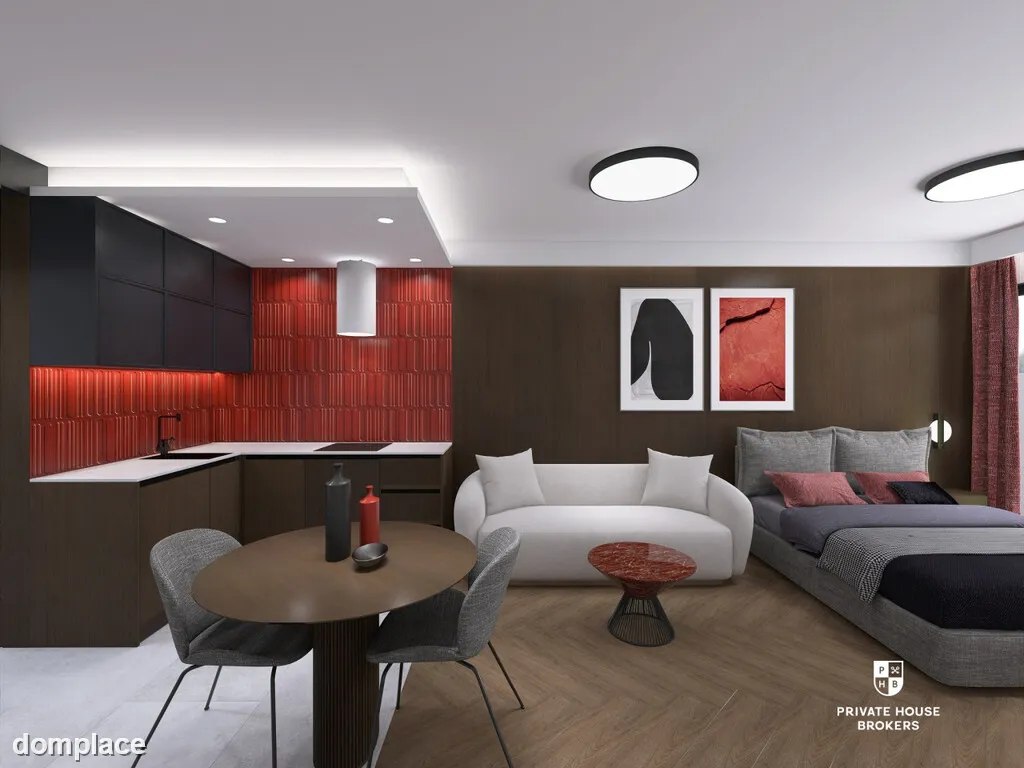 Studio 27,6m2 w nowym budynku Ap. Kościuszki 22