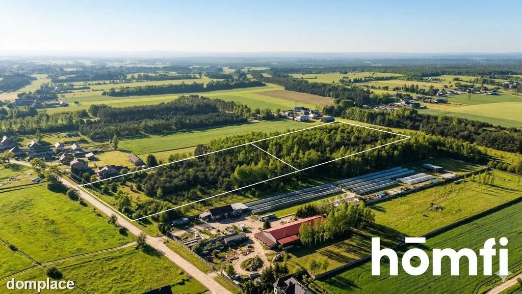 Działki budowlane 3101m2 lub 5031m2 w Zaborowie