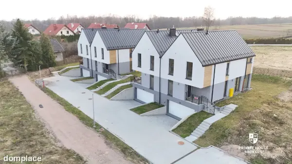 Nowoczesny bliźniak w zieleni|Rączna k. Krakowa — zdjęcie 3