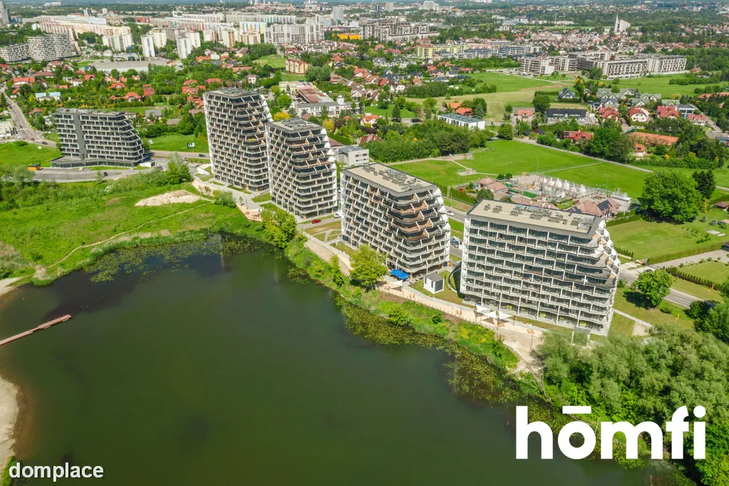 11 piętro nad jeziorem Żwirownia I LOGGIA 10,5 m2