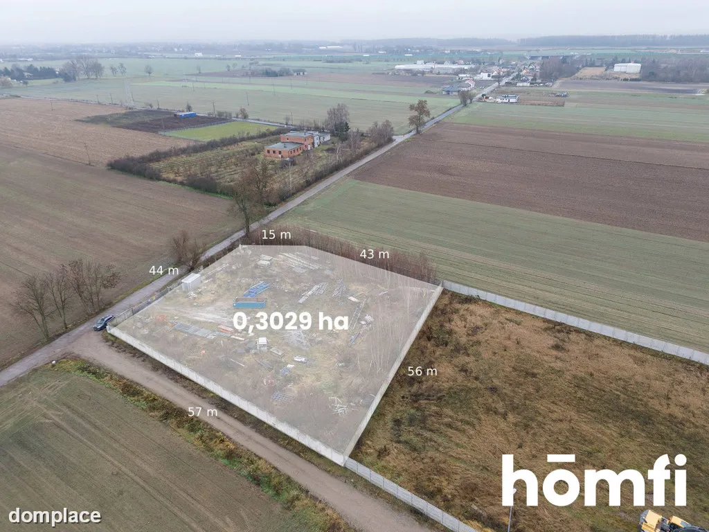 DZIAŁKA INWESTYCYJNA POD WARSZTAT