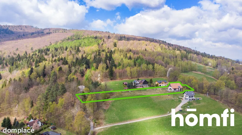 DOM Z WIDOKIEM NA GÓRY Z DZIAŁKĄ 3373 m2 BRENNA