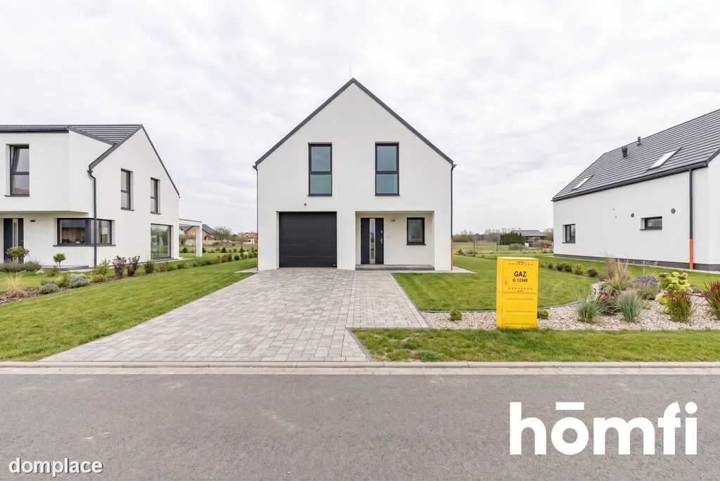 Nowoczesny dom 139 m² w stanie deweloperskim