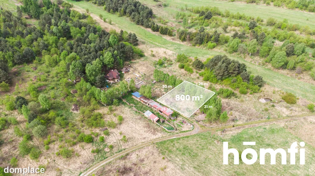 Działka 800m², Kwaśniów Górny gm. Klucze