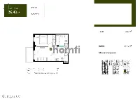 Nowoczesny apartament inwestycyjny 36 m² w Gdańsku — zdjęcie 1