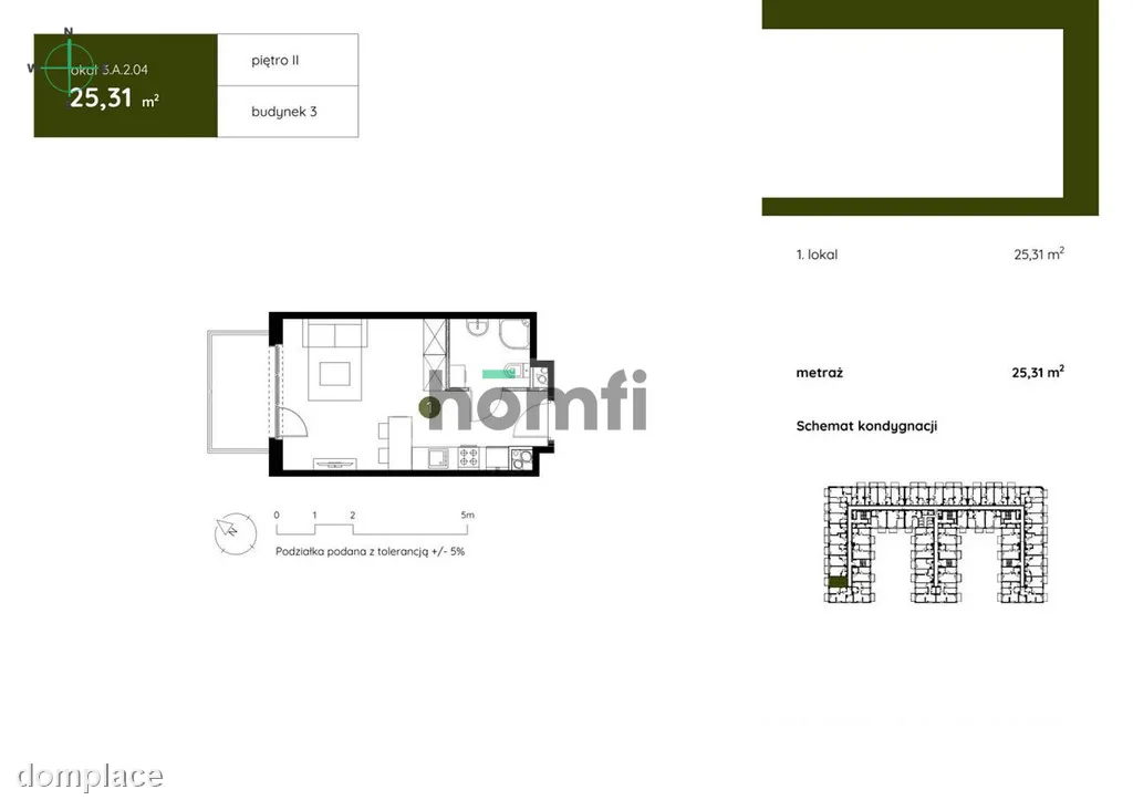 Inwestycyjny apartament 1-pokojowy Gdańsk