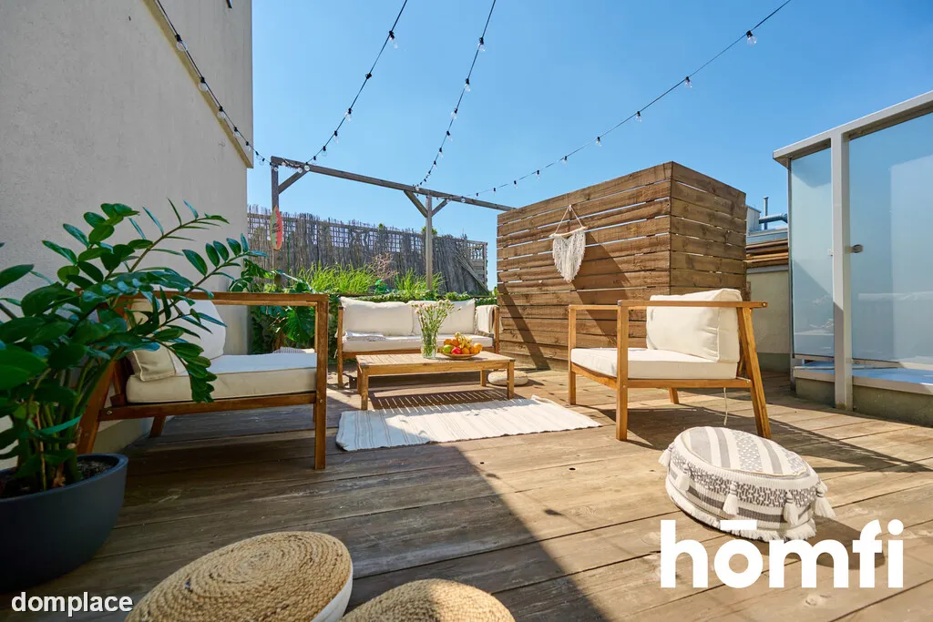 Dwupoziomowy loft 70 m| 3 tarasy + 47m | Różanka