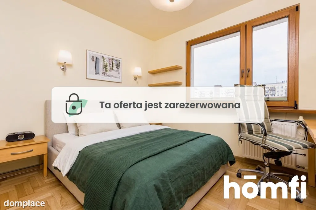 Dwupokojowe, 49 m2, w zielonej części Mokotowa!