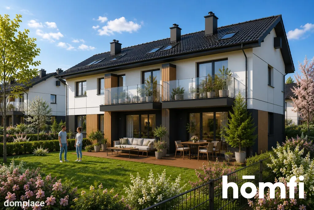 Nowe 60 m² z poddaszem 60 m² | 2 miejsca postojowe