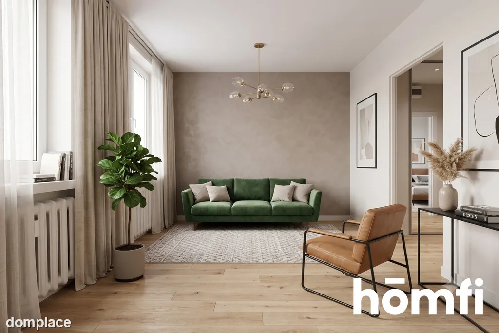 2 pokoje z oddzielną kuchnią |1 piętro | loggia