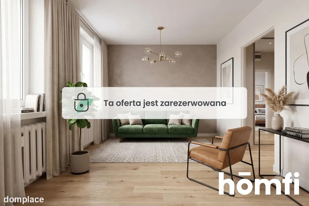 2 pokoje z oddzielną kuchnią |1 piętro | loggia