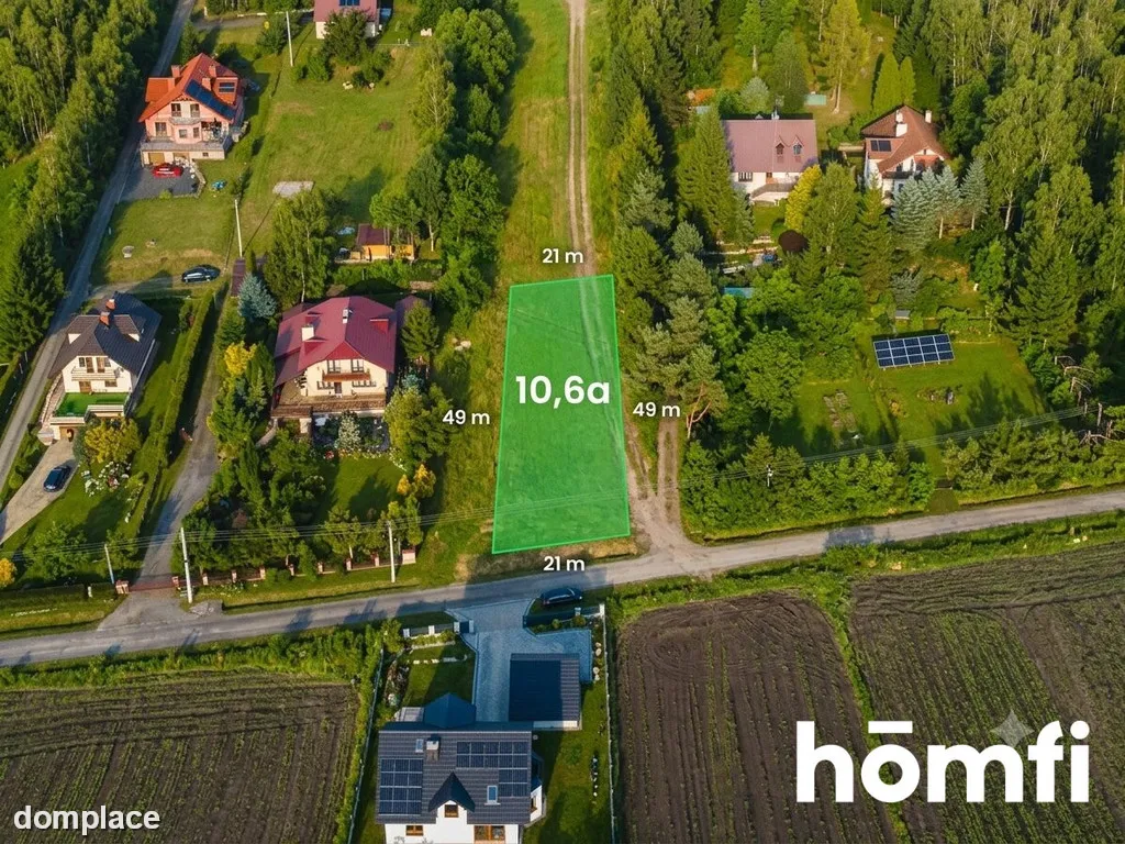 Działka budowlana | 10 arów | Maszków koło Krakowa