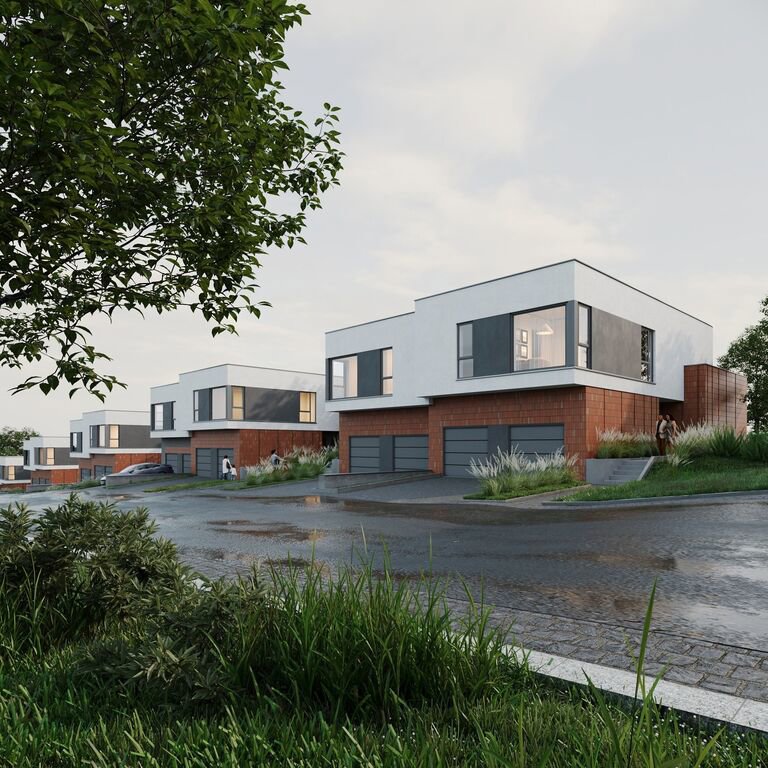 nowoczesne, duży taras, garaż w bryle, 0% prowizji