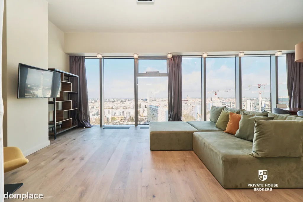 Apartament w żaglu Sky Tower - 107m2, 3 pokoje