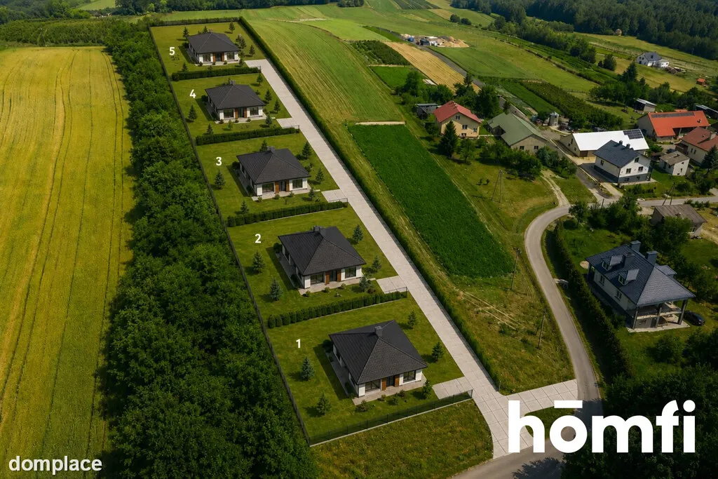 Widokowa działka|Media na działce| WZ na 5 domów