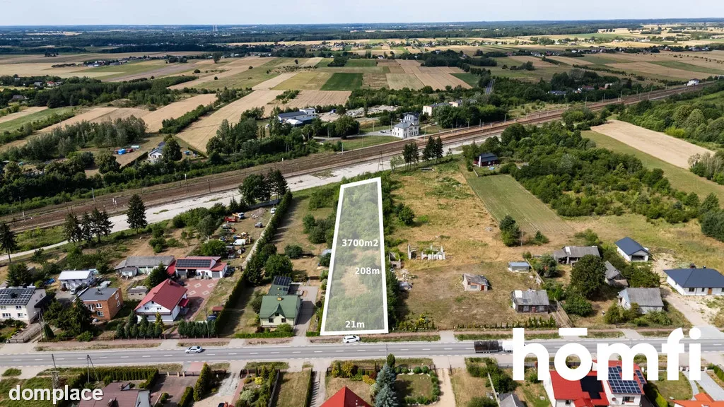 Bardzo ładna działka, blisko S7, z potencjałęm