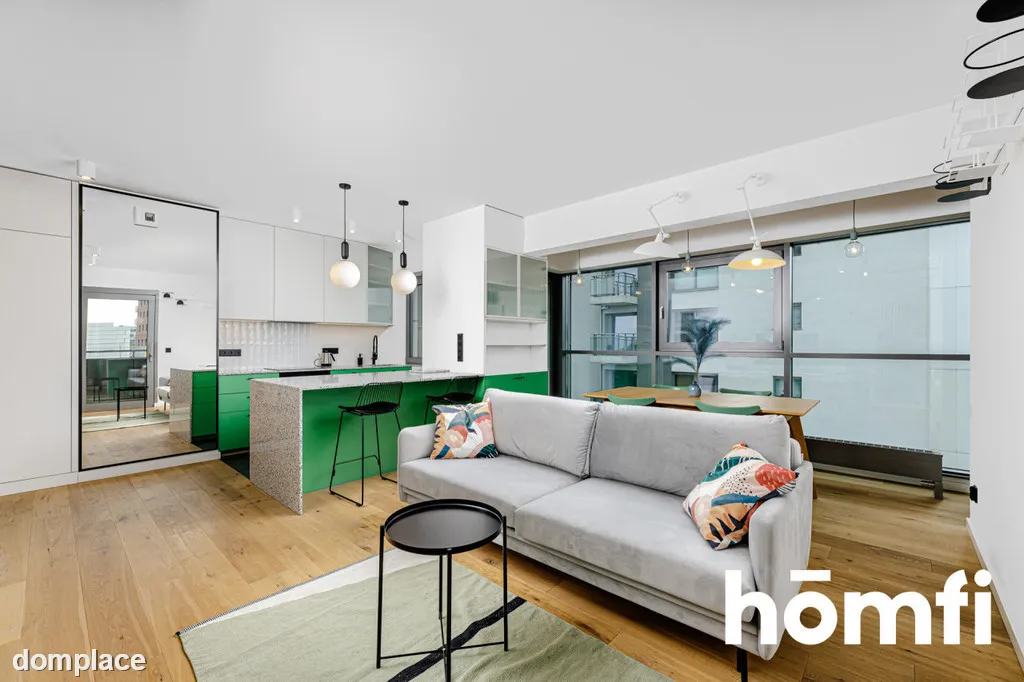 Trzypokojowe stylowy apartament/Kępa Mieszczańska