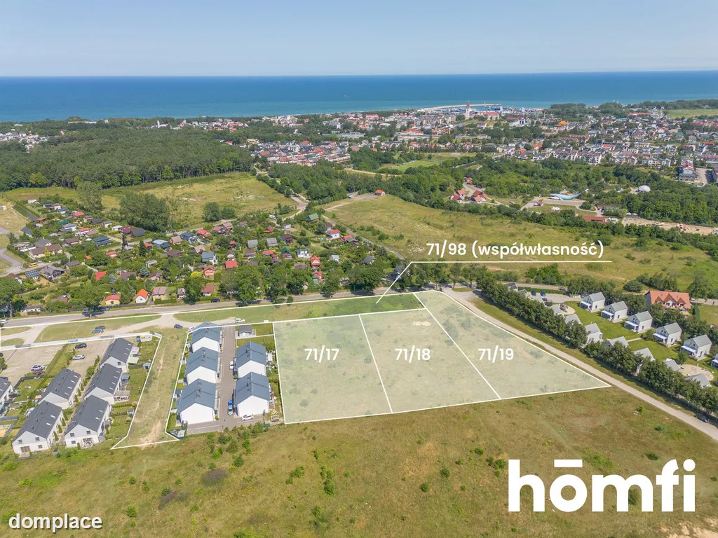 Unikatowe 3 działki budowlane 9166 m2 Władysławowo