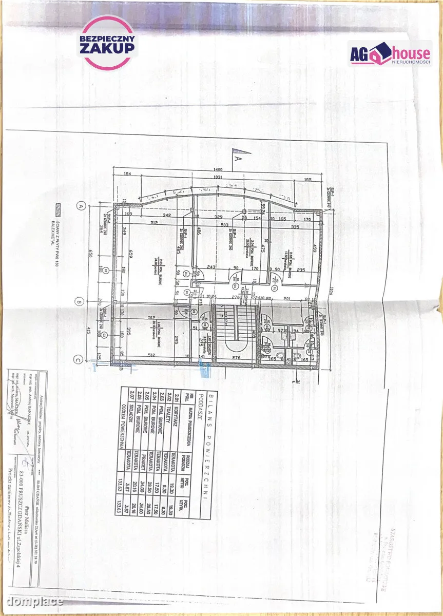 Przestronne biuro 133 m² – 7 pomieszczeń i parking — zdjęcie 23