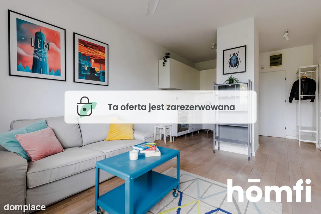 Studio vis-a-vis parku na zielonym Ursynowie