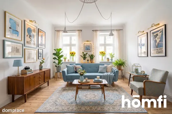Klimatyczne 3 pokoje z balkonem - Śródmieście — zdjęcie 2