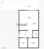 Nowe 67 m2 3-pokoje+duży taras Frydeckiego — zdjęcie 18