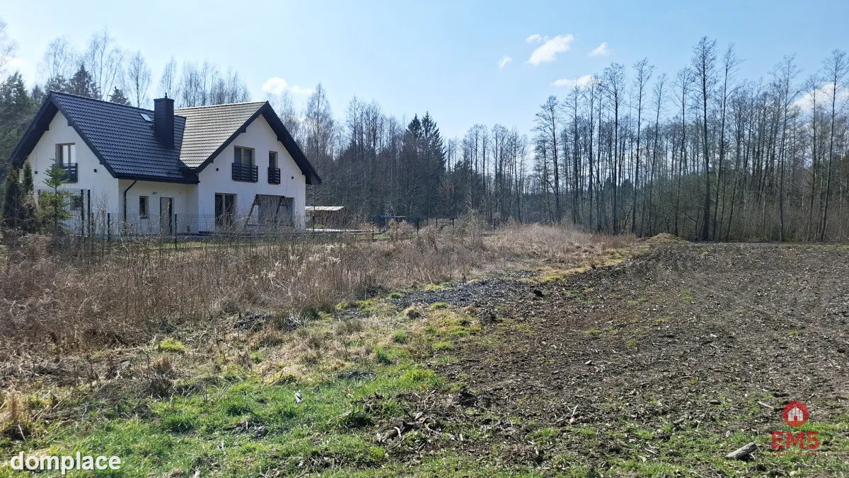 Solniczki. Działka budowlana pod lasem. — zdjęcie 2
