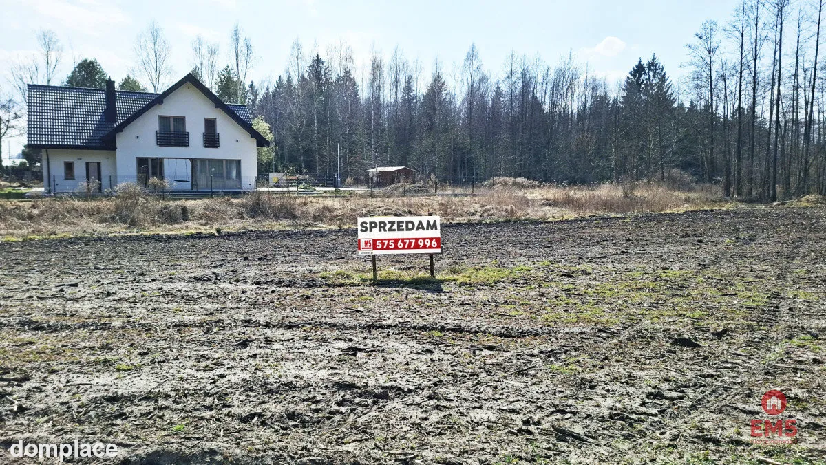 Solniczki. Działka budowlana pod lasem. — zdjęcie 5