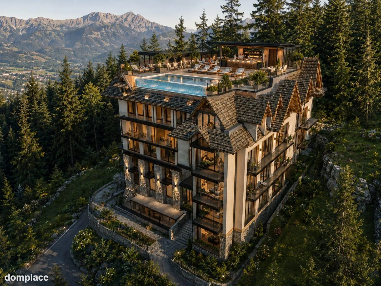 Zakopane, ul. Zamoyskiego – 1 500 m² PUM + prawomocne pozwolenie na budowę