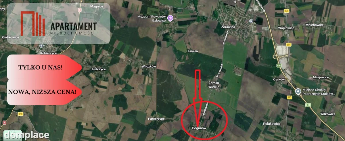 Działka rolna 89 arów pod Wrocławiem | Bogunów | — zdjęcie 5