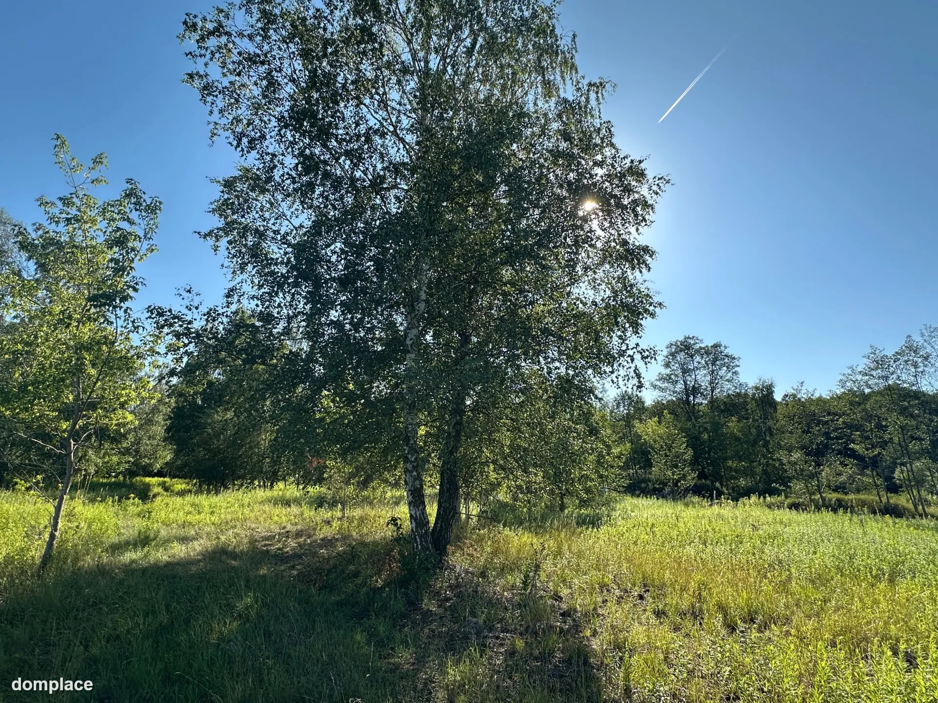 Działka budowlana 916 m² Łomianki w sąsiedztwie Puszczy Kampinoskiej