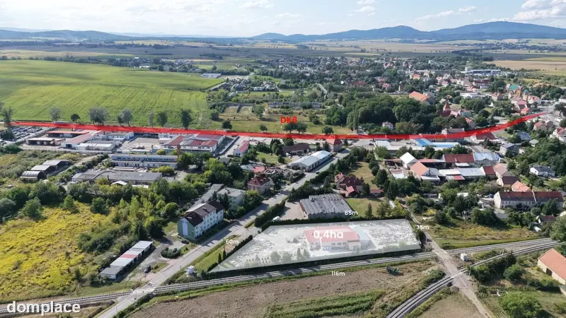 Komercyjny teren inwestycyjny przy DK8| 4052 m2|