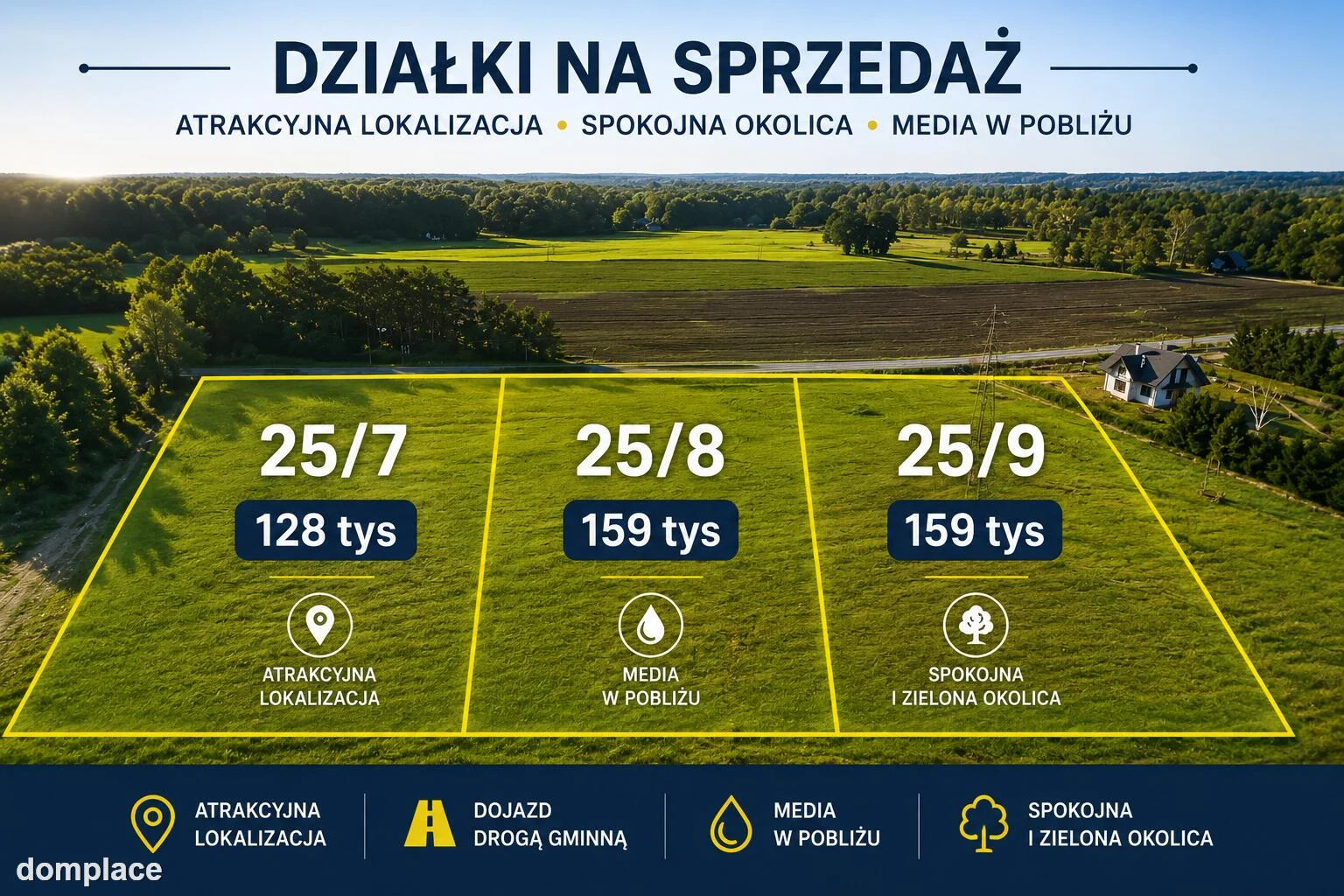 Działka — mrągowski, Mrągowo