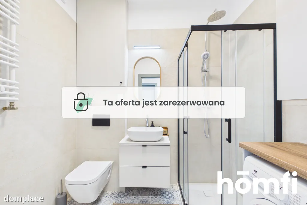 Nowoczesne 2 pokoje mieszkanie z dużym balkonem