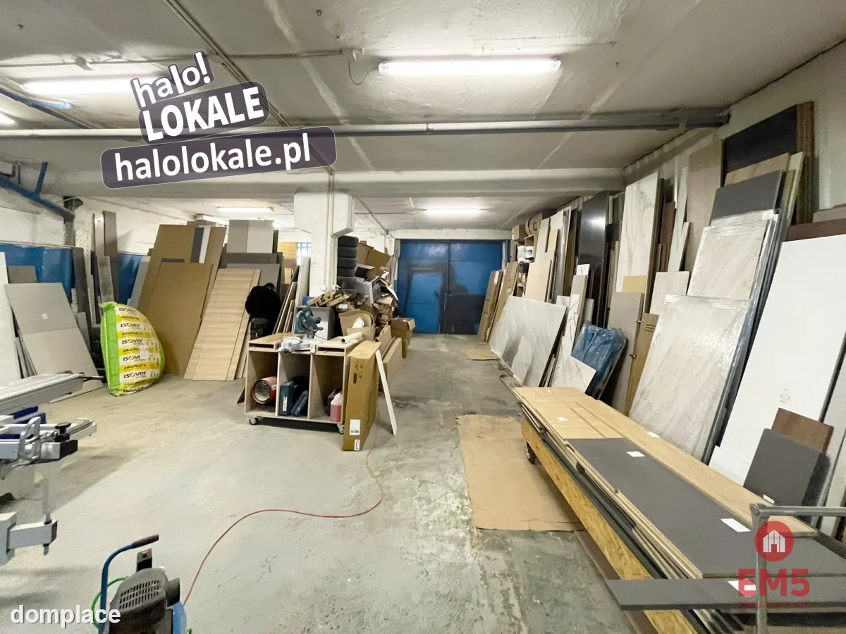 Lokal produkcyjny, warsztat, stolarnia