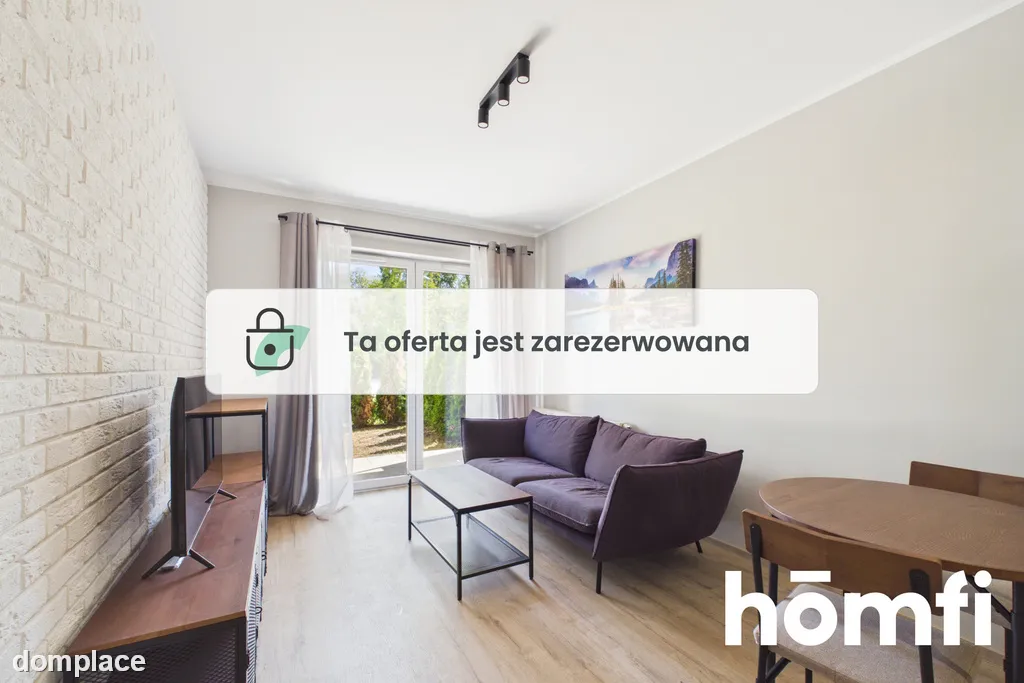 Nowe 2 pokojowe mieszkanie z ogródkiem na wynajem