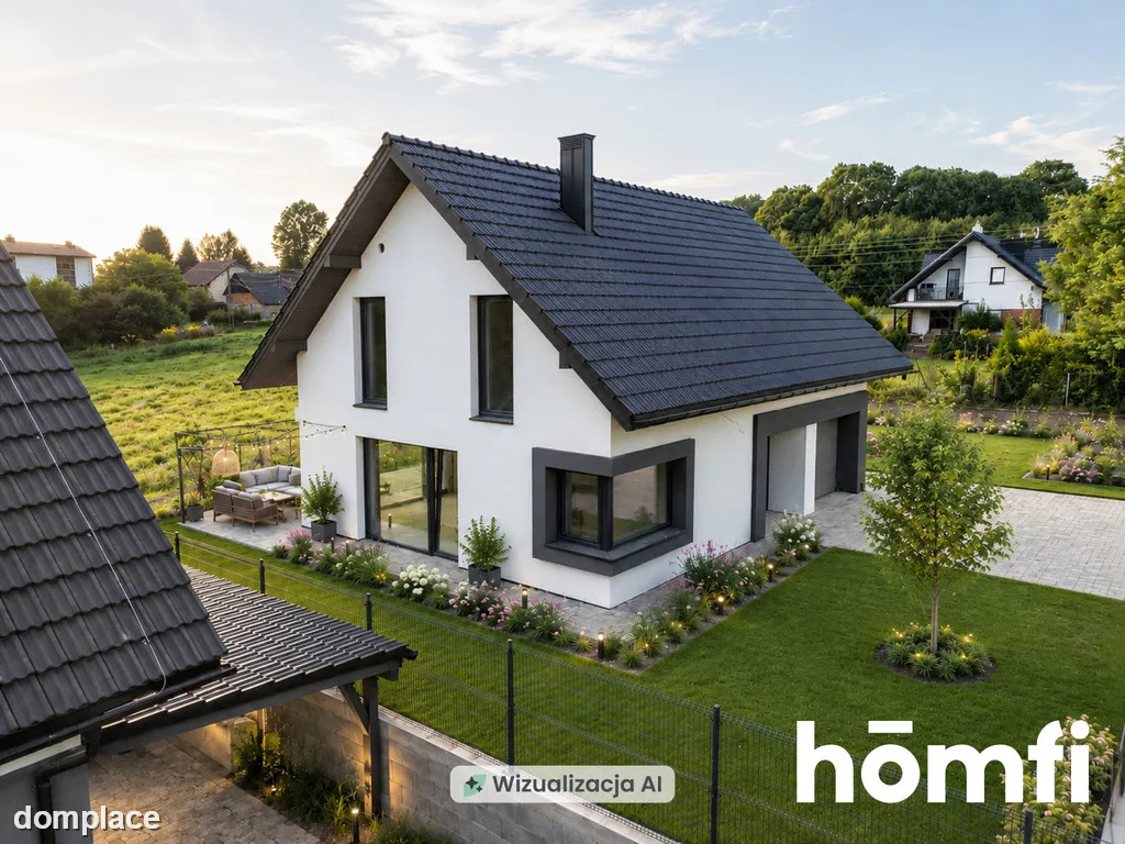 Dom Premium w Porębie Żegoty | 5 pok. Działka 8 ar