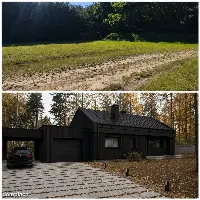 Duża działka budowlana 2500m² 52x48 blisko Łodzi pod dom i działalność WZ pozwolenie na budowę 5min S14 /S8 15min Łódź Ikea — zdjęcie 7