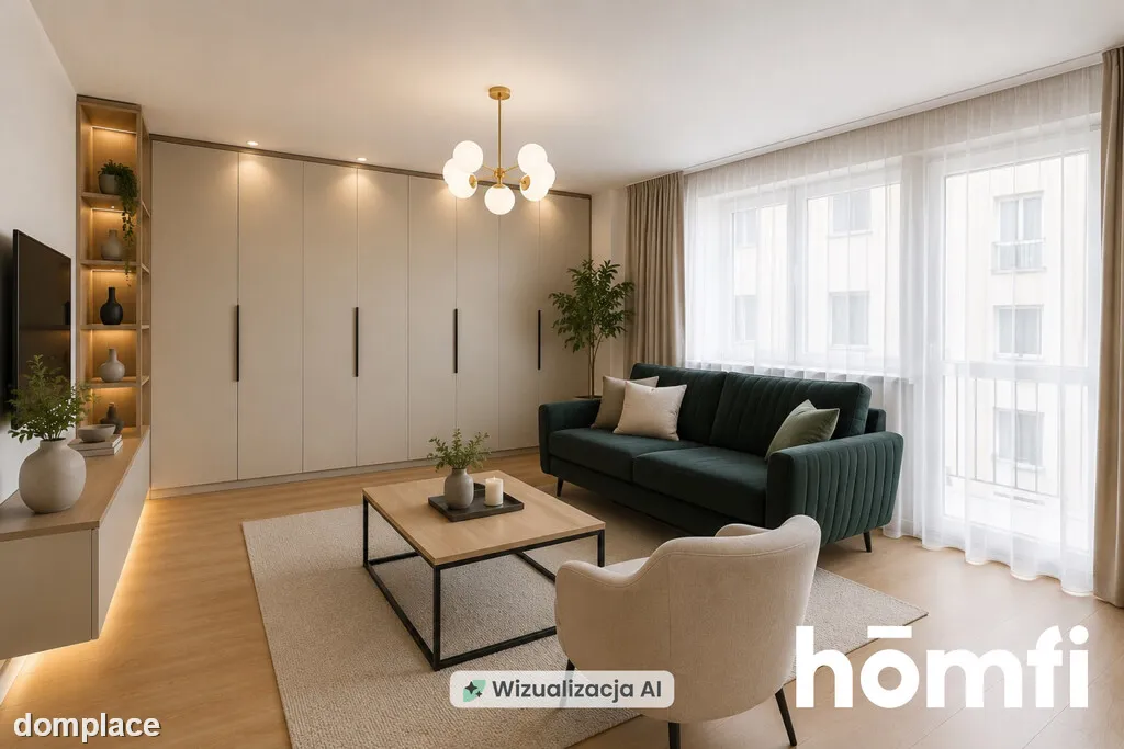 2 pokoje 47 m² | po remoncie | Poniatowskiego